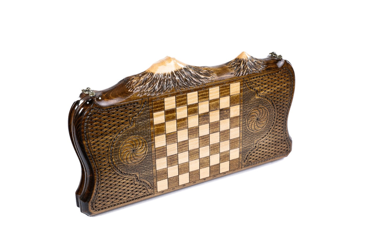 Backgammon Board - Coat of Arms of Armenia Mount Ararat