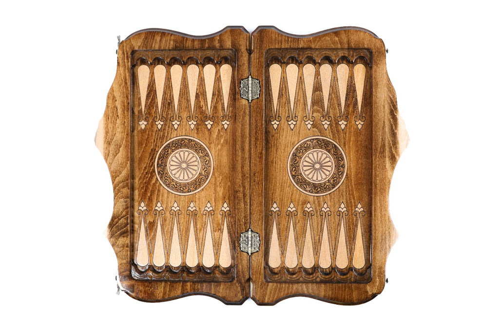 Backgammon Board - Coat of Arms of Armenia Mount Ararat