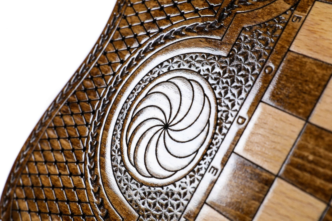 Backgammon Board - Coat of Arms of Armenia Mount Ararat