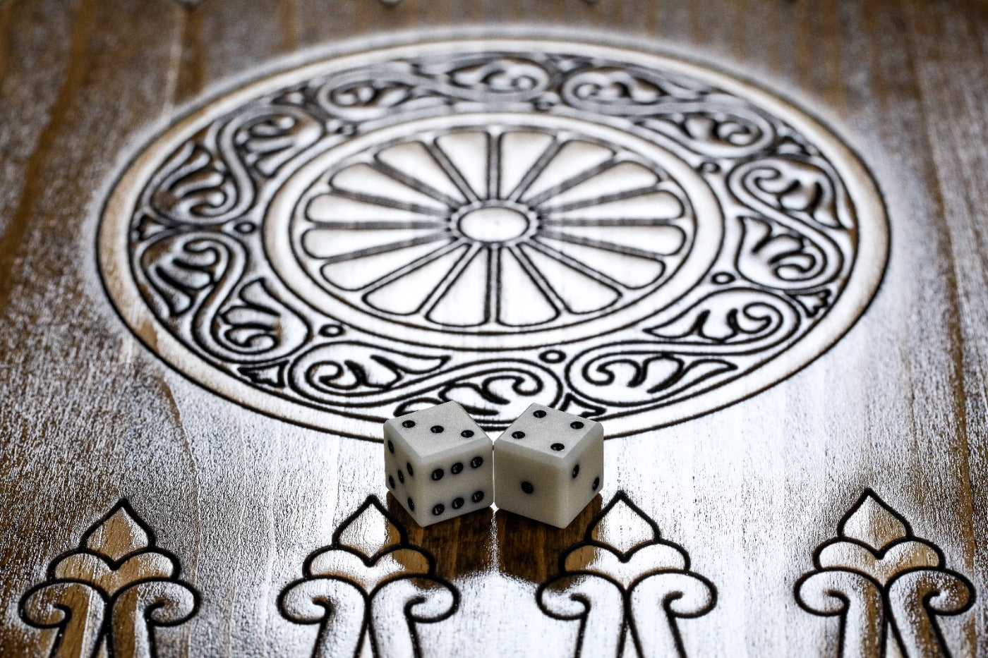 Backgammon Board - Coat of Arms of Armenia Mount Ararat