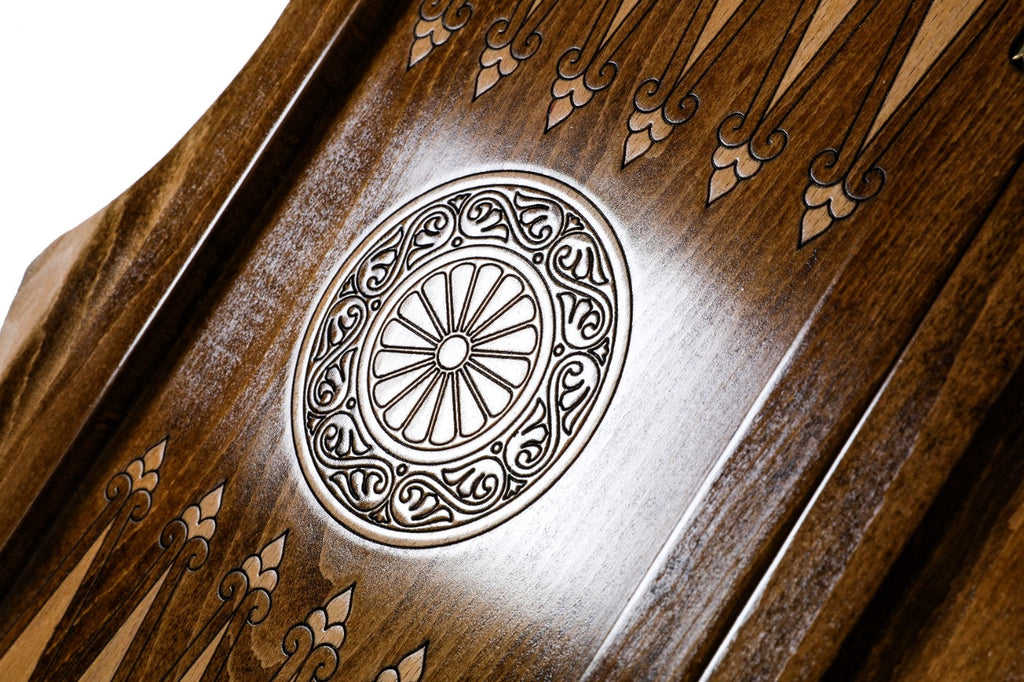 Backgammon Board - Coat of Arms of Armenia Mount Ararat
