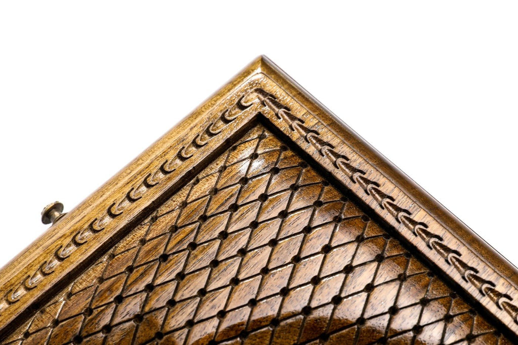 Backgammon Board - Ornamental Heritage Wooden Design - Unumperfectus