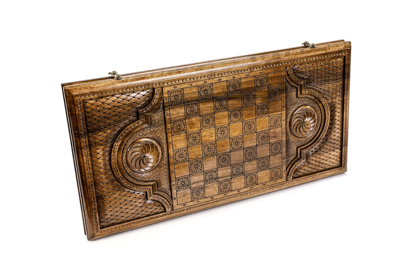 Backgammon Board - Ornamental Heritage Wooden Design