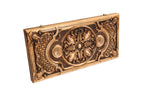 Backgammon Board - Eternity Incrustation & Braid Two-Sided - Unumperfectus