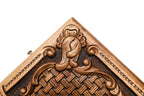 Backgammon Board - Eternity Incrustation & Braid Two-Sided - Unumperfectus