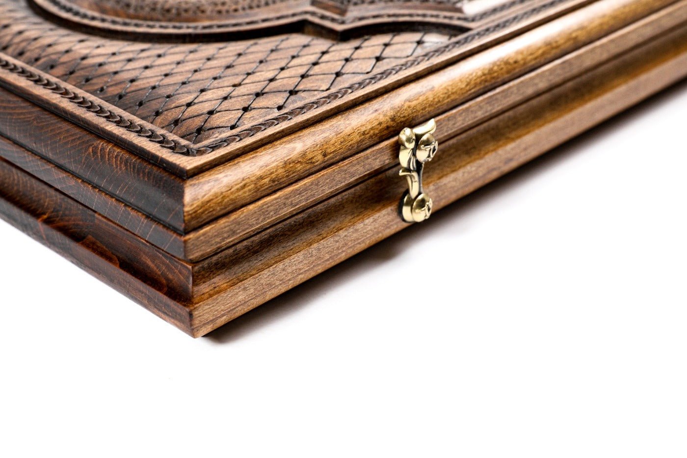 Backgammon Board - Garni Temple Classic Wooden Design - Unumperfectus