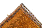 Carved Ornamental backgammon board - side profile showing the craftsmanship