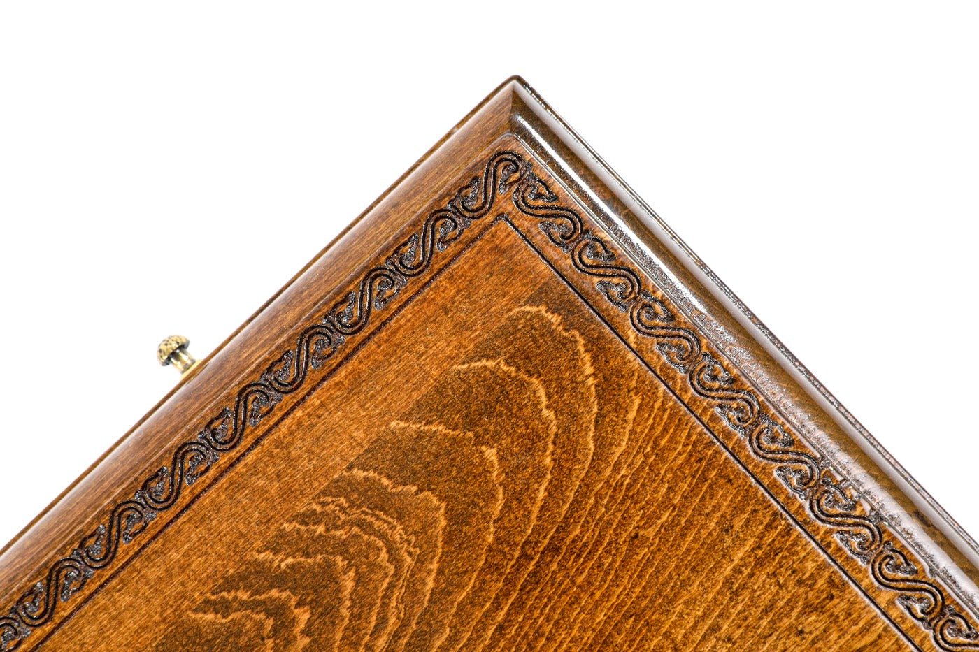 Wooden Carved Backgammon Board Ornamental 23.6" | 60 cm - Unumperfectus