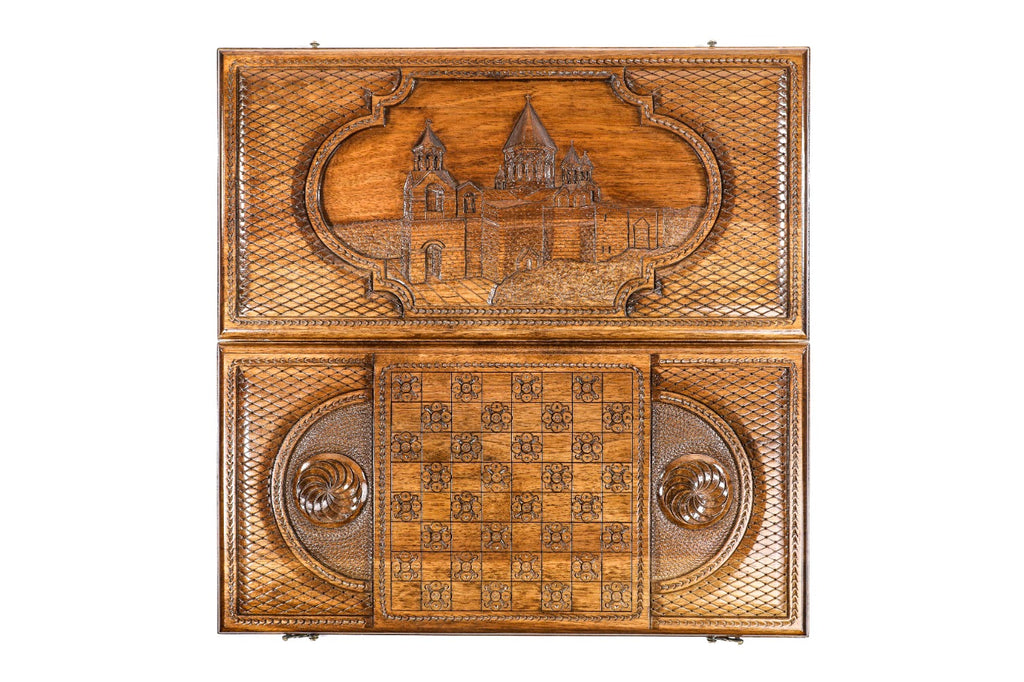 Backgammon Board - Mother See of Holy Etchmiadzin - Unumperfectus