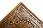 Garni Geghard Classic Design backgammon board - playing pieces and dice arranged on the board