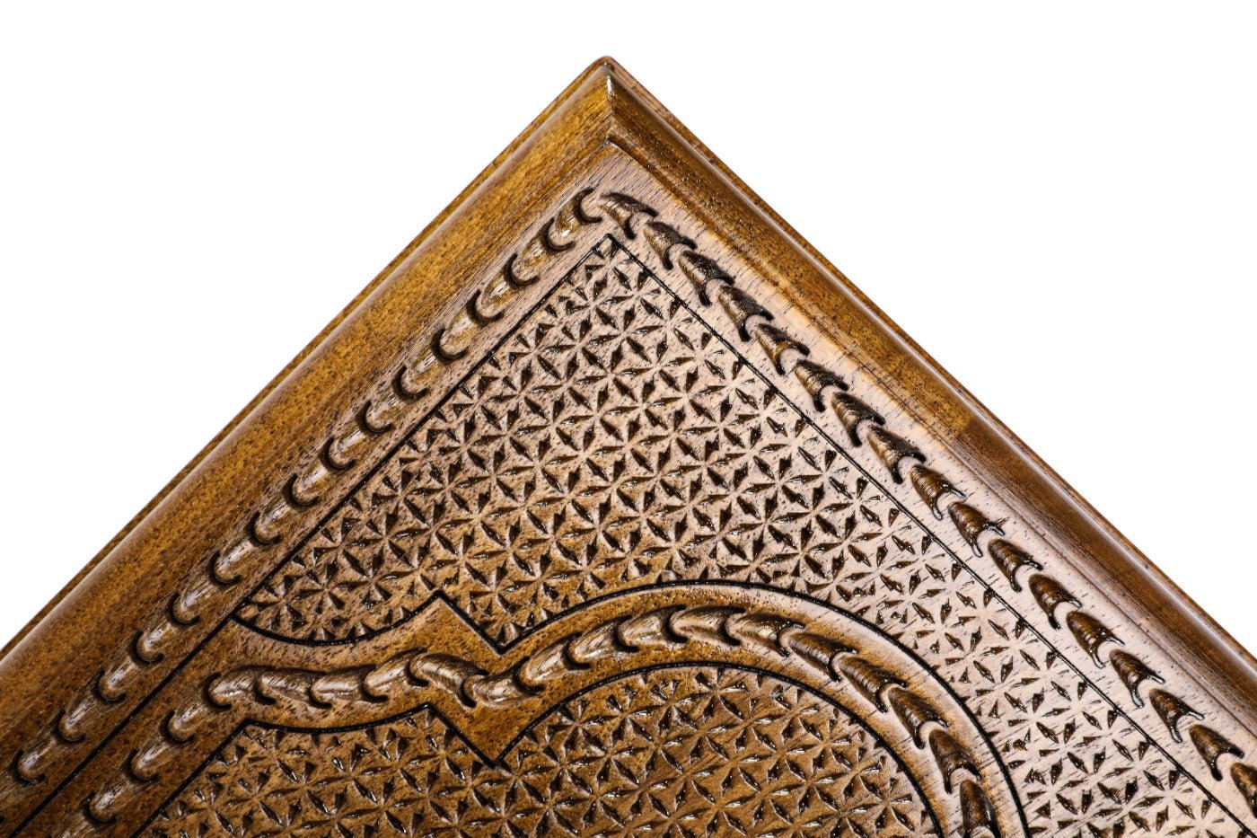 Backgammon Board - Garni & Geghard Classic Wooden Design - Unumperfectus