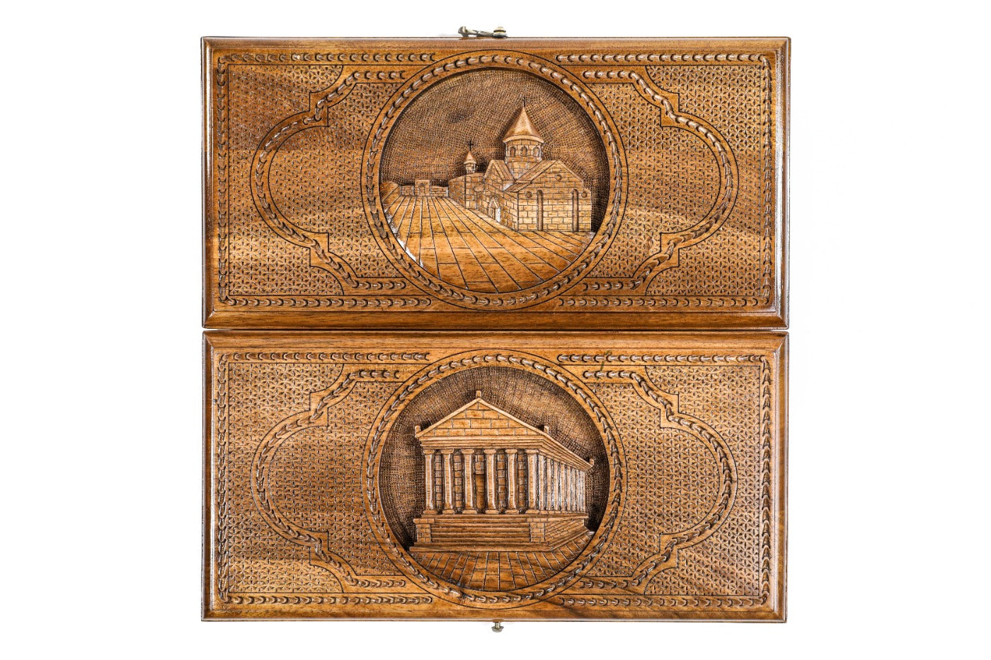Backgammon Board - Garni & Geghard Classic Wooden Design