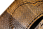 Garni Geghard Classic Design backgammon board - detail of the wood grain and finish