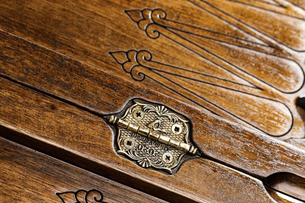 Backgammon Board - Garni & Geghard Classic Wooden Design - Unumperfectus