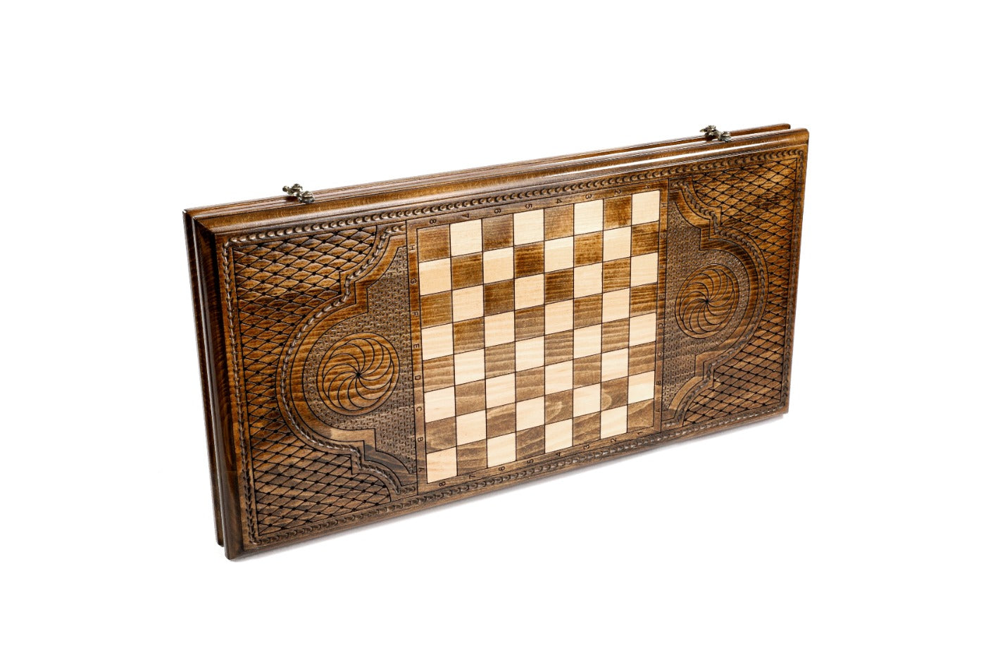 Backgammon Board - Eagle’s Nest Classic Wooden Design