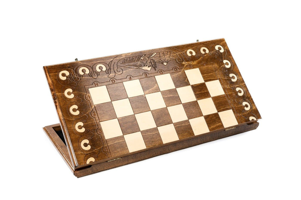 Armenian Wooden Chess Set Ararat Classic 23.6" | 60 cm - Unumperfectus