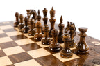 Armenian Ararat Classic chess set - detail of the carved border