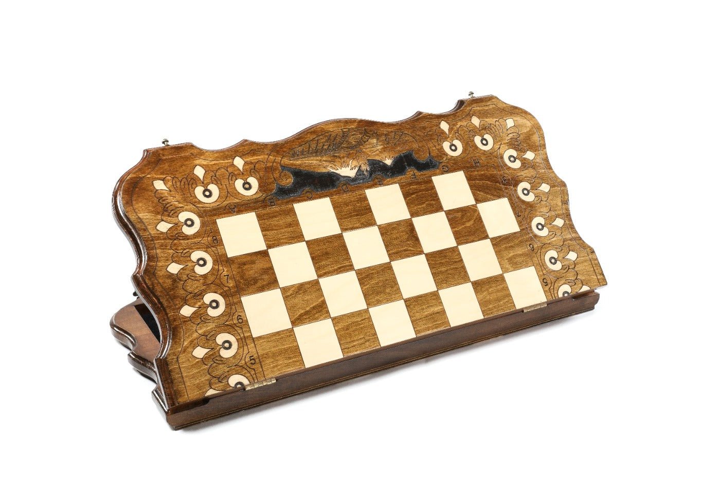 Armenian Chess Set With Mount Ararat 60 cm | 23.6" - Unumperfectus