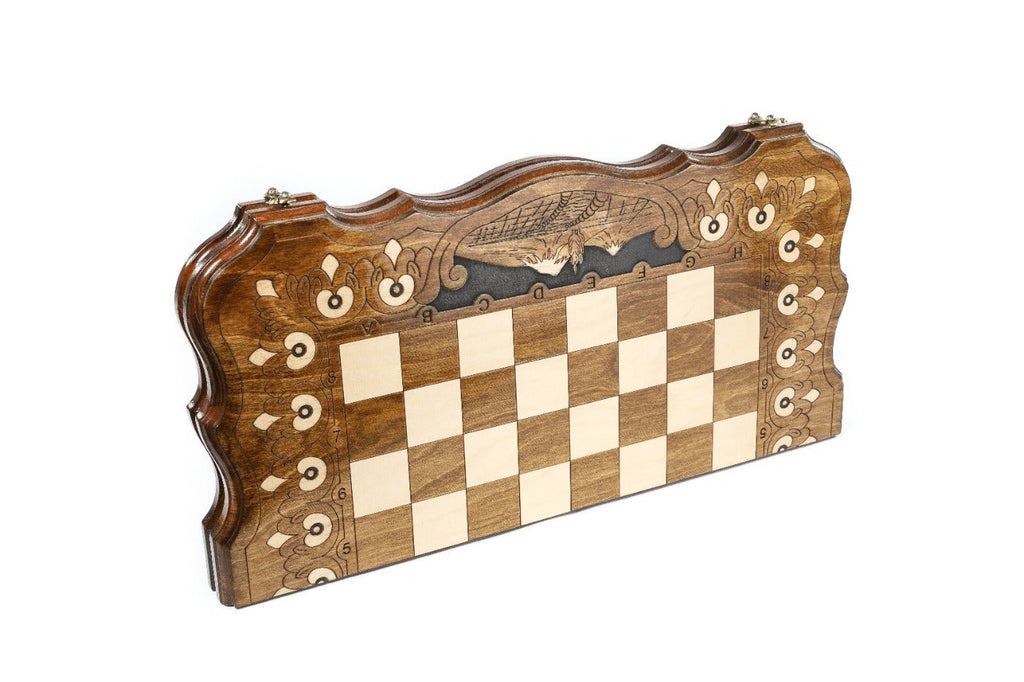 Armenian Chess Set With Mount Ararat 60 cm | 23.6" - Unumperfectus