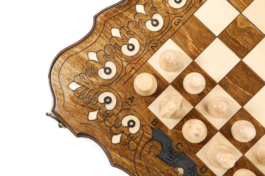 Armenian Chess Set With Mount Ararat 60 cm | 23.6" - Unumperfectus