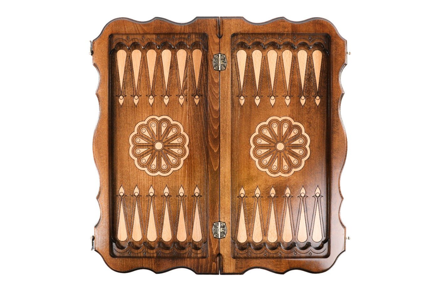 Armenian Chess Set with Backgammon Board Eternity 23.6" | 60 cm - Unumperfectus