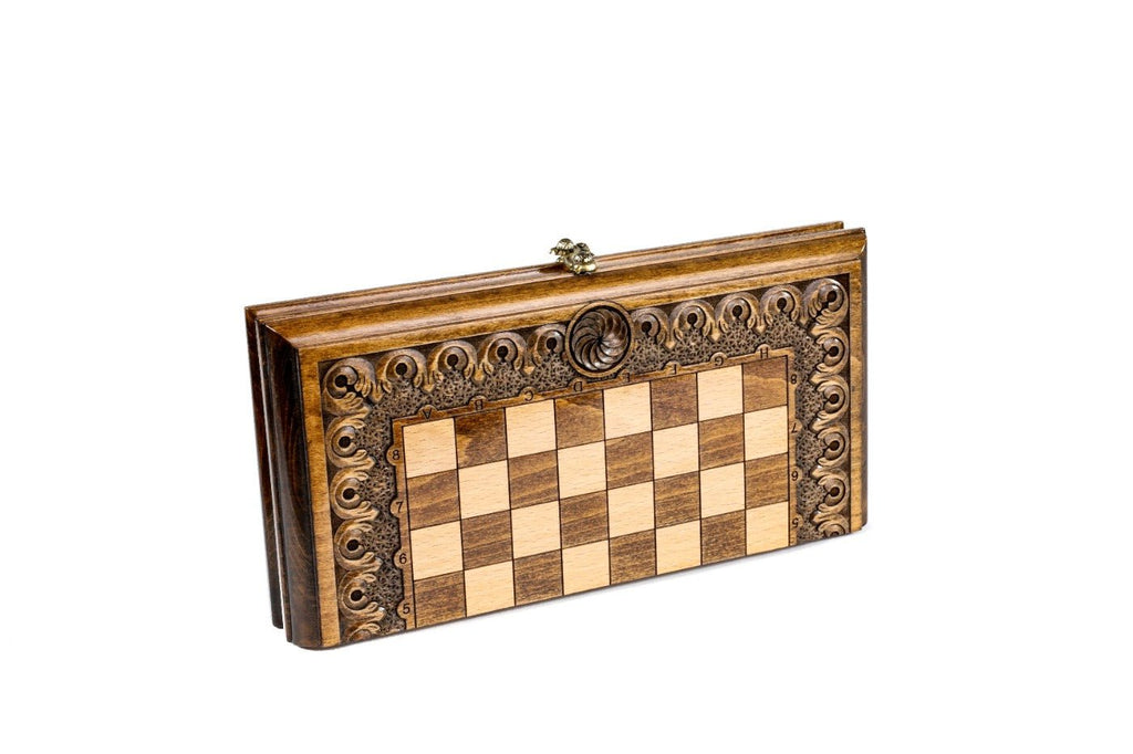Eternity Classic Chess Set & Backgammon Board 11.8" | 30 cm - Unumperfectus
