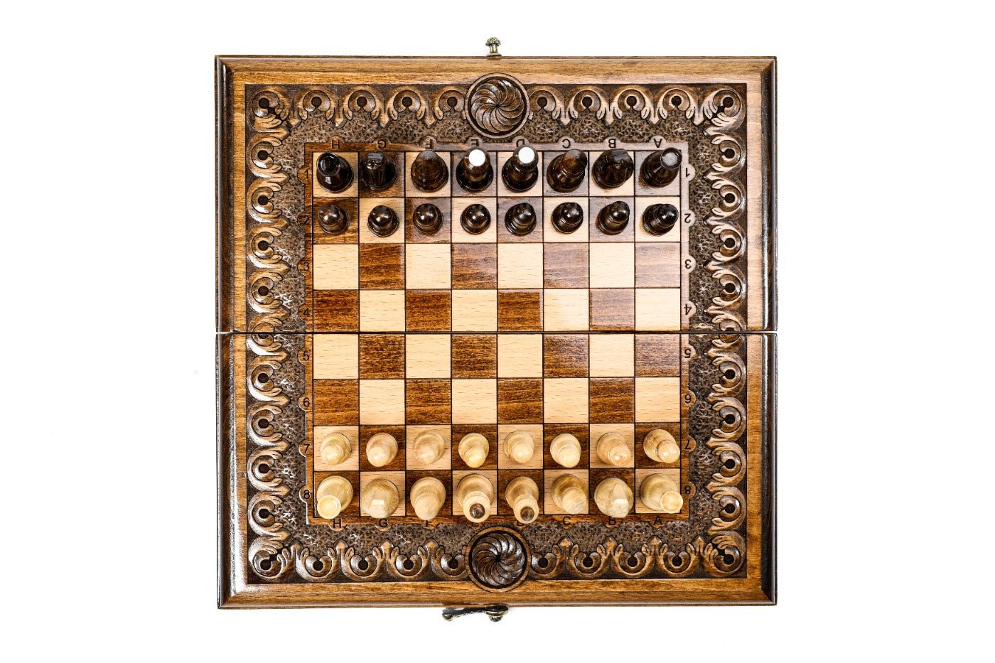 Eternity Classic Chess Set & Backgammon Board 11.8" | 30 cm - Unumperfectus
