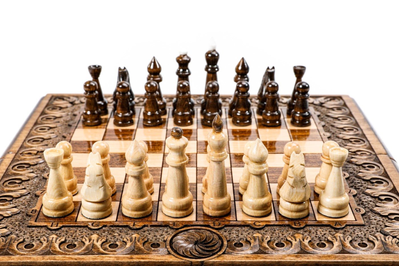 Eternity Classic Chess Set & Backgammon Board 11.8" | 30 cm - Unumperfectus