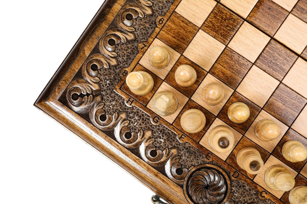 Eternity Classic Chess Set & Backgammon Board 11.8" | 30 cm - Unumperfectus