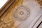 Backgammon Board - Heritage Solid Wood Design - Unumperfectus