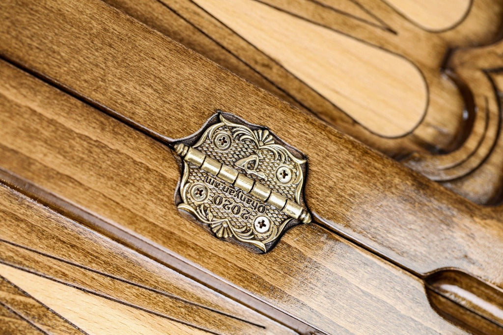Backgammon Board - Heritage Solid Wood Design - Unumperfectus