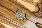 Backgammon Board - Heritage Solid Wood Design - Unumperfectus