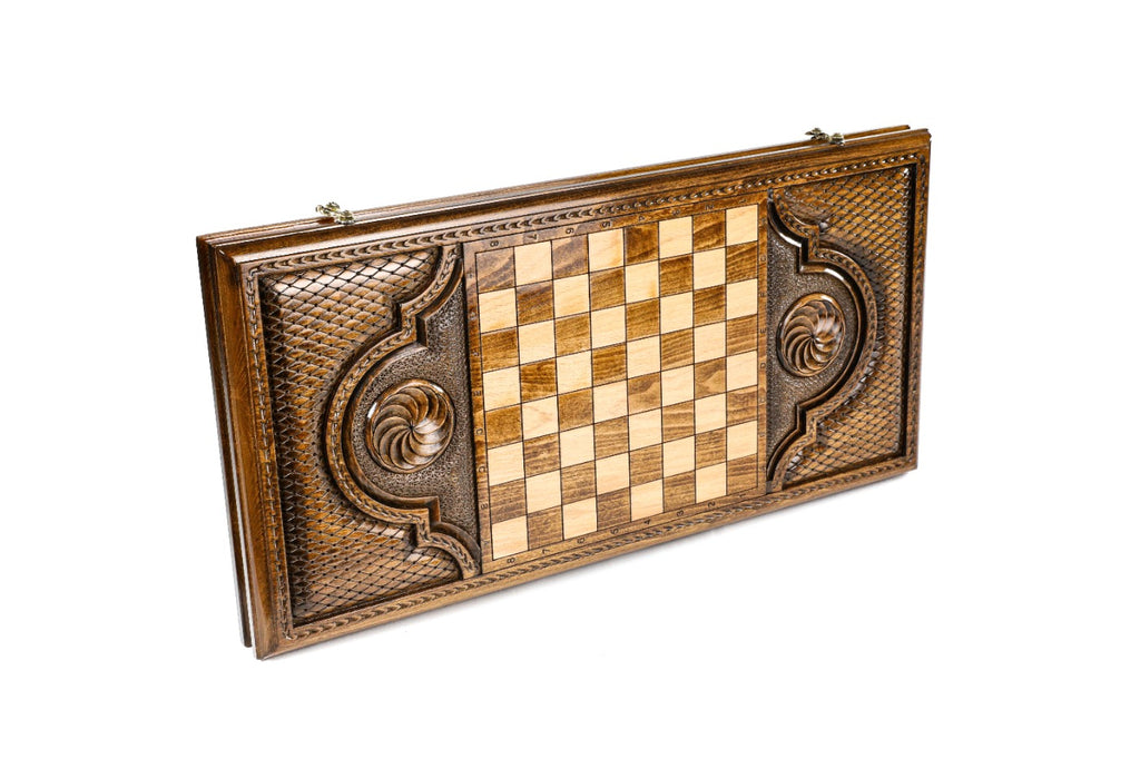 Backgammon Board - Coat of Arms of the Russian Federation - Unumperfectus