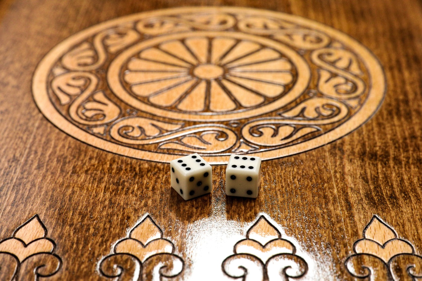 Backgammon Board - Coat of Arms of the Russian Federation - Unumperfectus