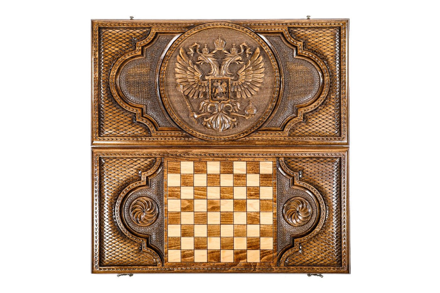 Backgammon Board - Coat of Arms of the Russian Federation - Unumperfectus
