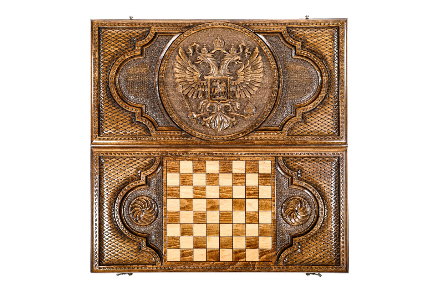 Backgammon Board - Coat of Arms of the Russian Federation - Unumperfectus