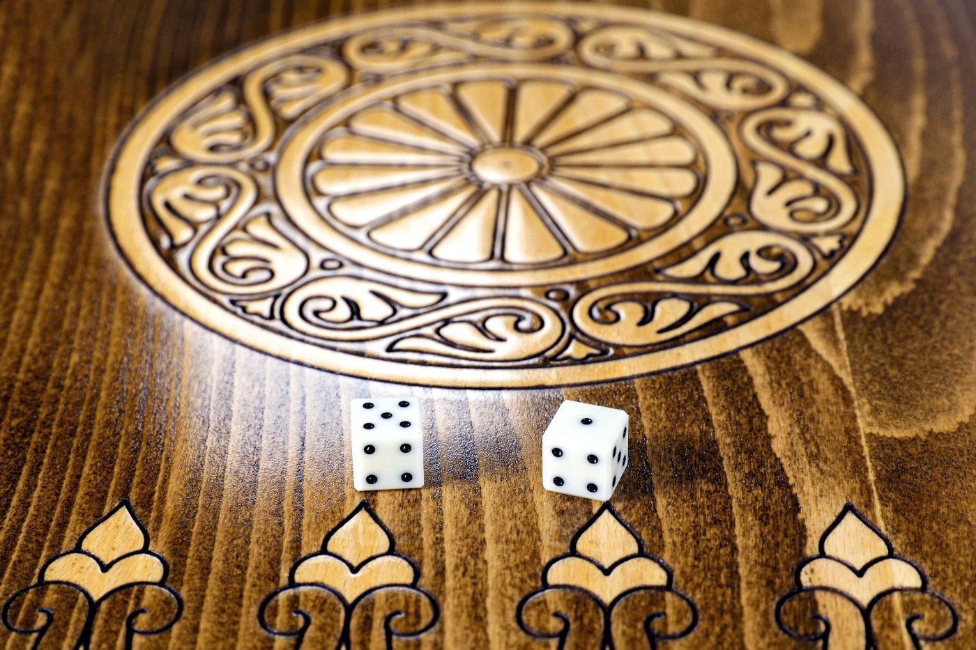 Backgammon Board - Hayastan Heritage Wooden Design - Unumperfectus