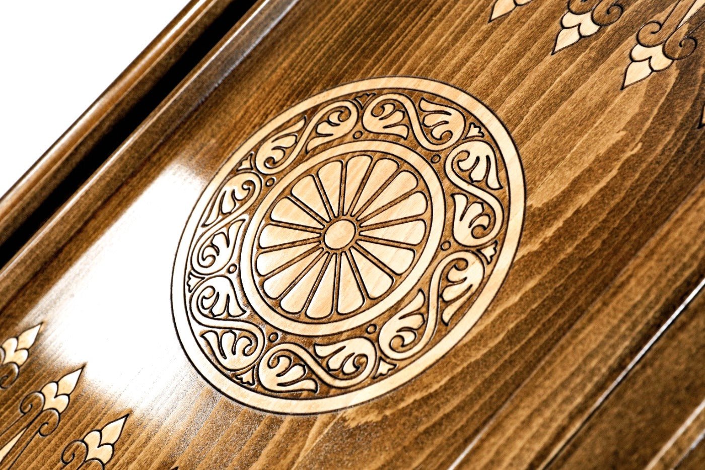 Backgammon Board - Hayastan Heritage Wooden Design - Unumperfectus