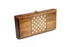Signature Heritage Design backgammon board in wood by Hrachya Ohanyan