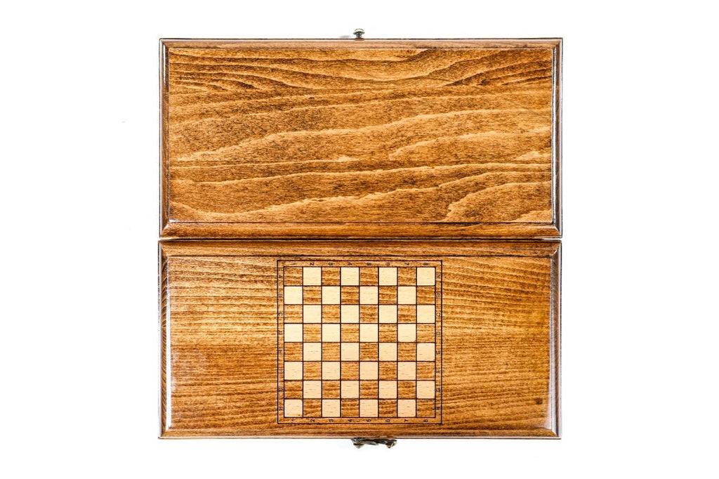 Backgammon Board - Signature Heritage Wooden Design - Unumperfectus