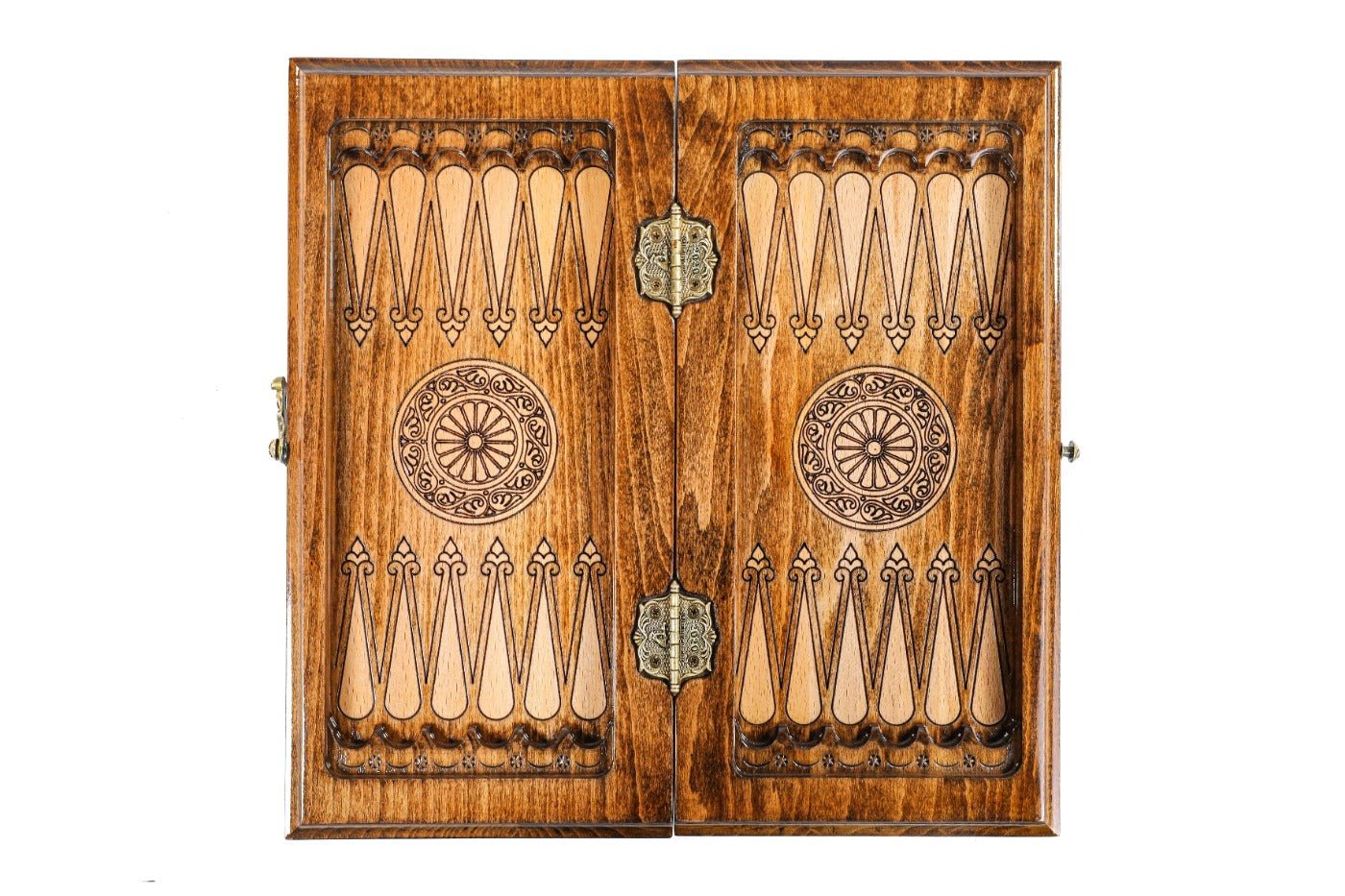 Backgammon Board - Signature Heritage Wooden Design - Unumperfectus