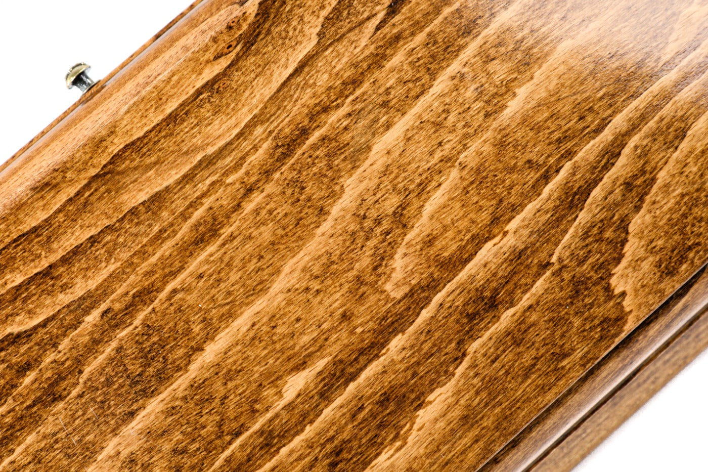 Interior view of the open board highlighting the mirror-polished professional playing field.