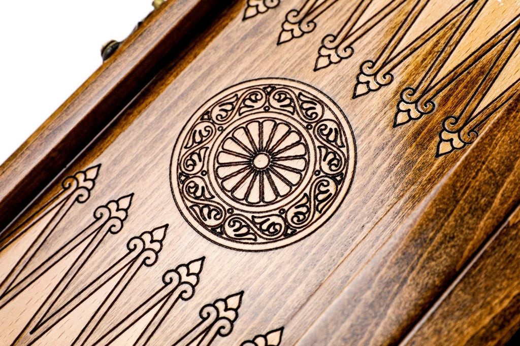 Backgammon Board - Signature Heritage Wooden Design - Unumperfectus