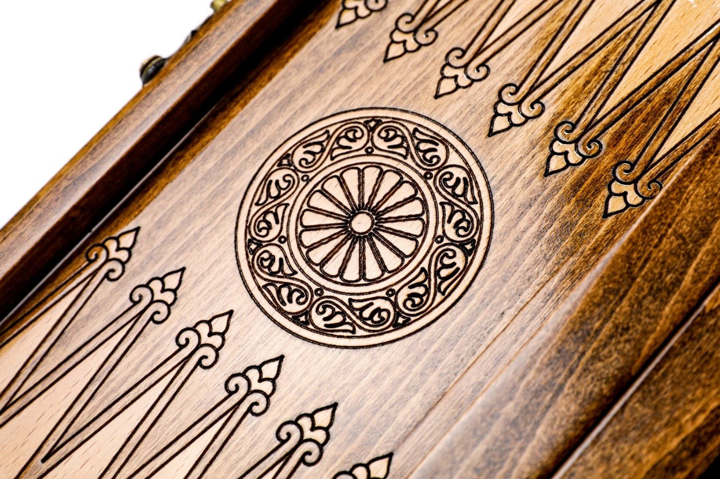 Backgammon Board - Signature Heritage Wooden Design - Unumperfectus