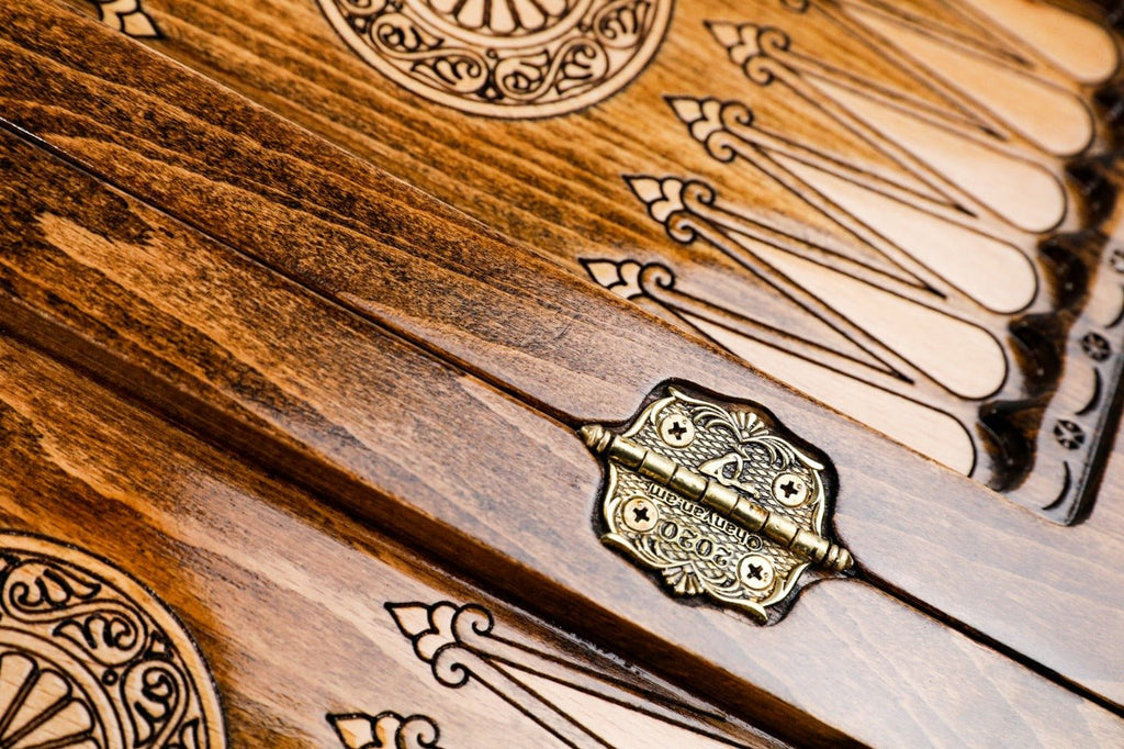 Backgammon Board - Signature Heritage Wooden Design - Unumperfectus