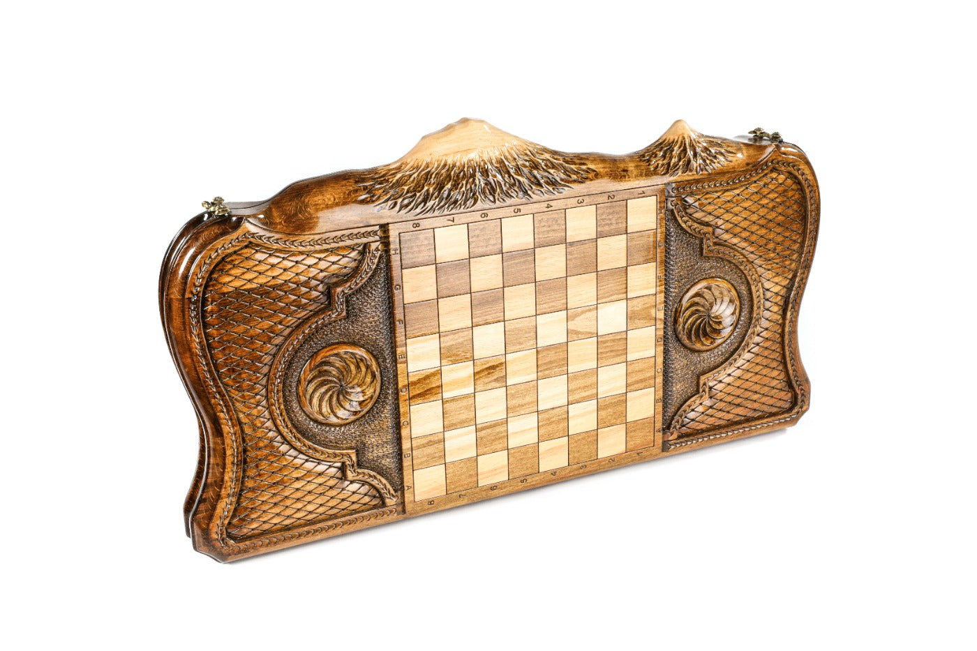 Backgammon Board - Tatev Monastery & Mount Ararat Wooden Design