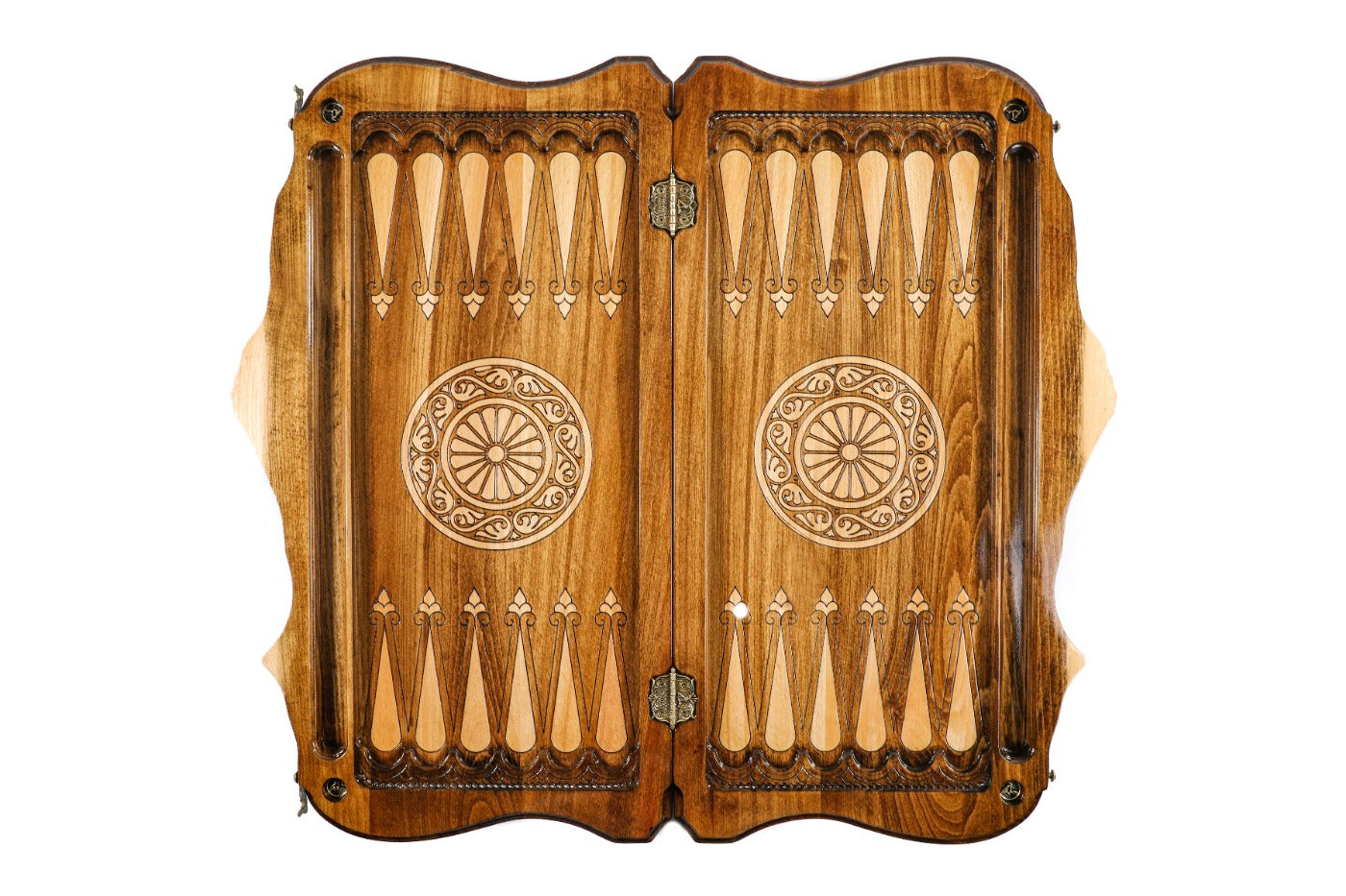 Backgammon Board - Tatev Monastery & Mount Ararat Wooden Design