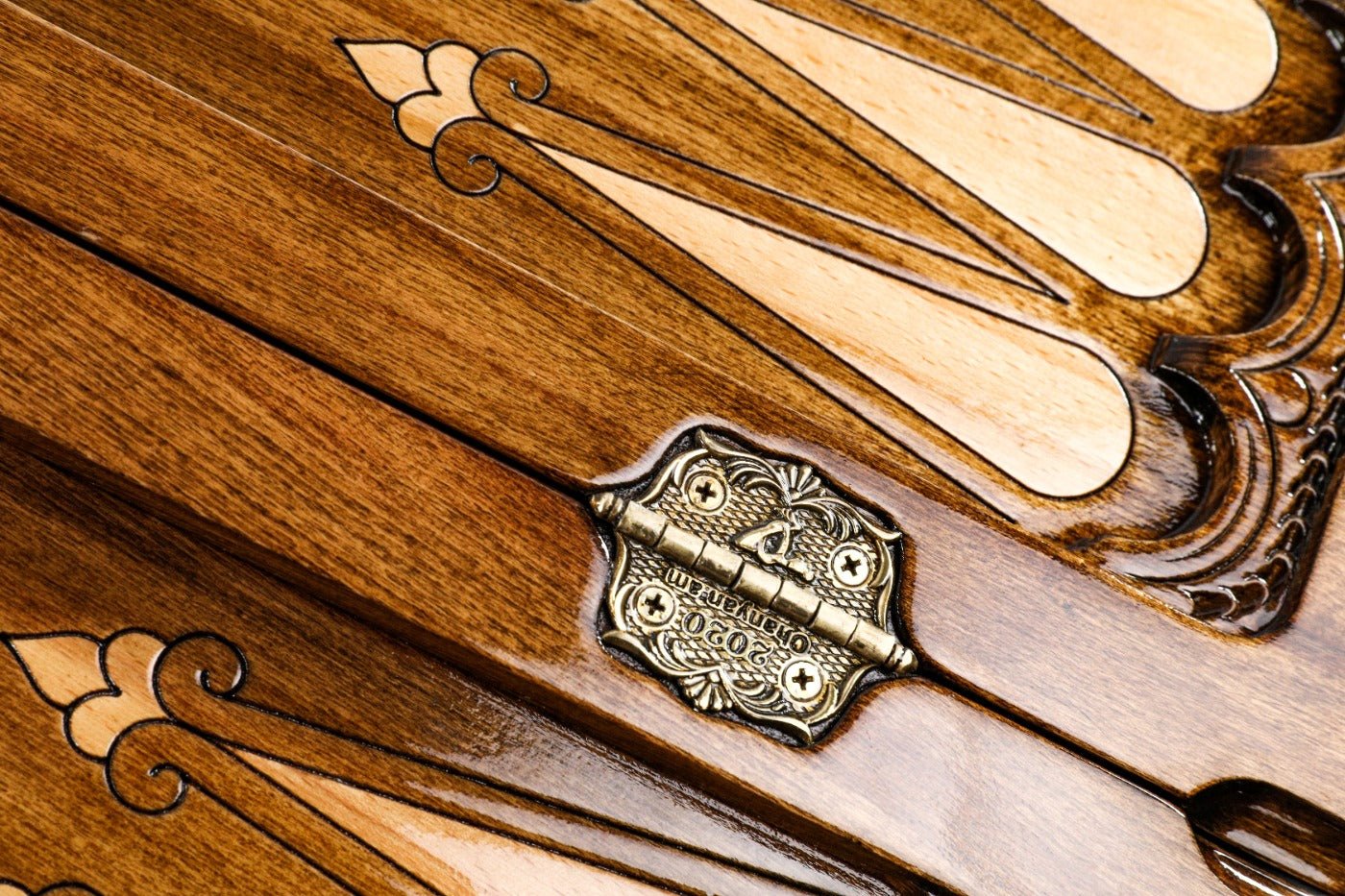 Backgammon Board - Tatev Monastery & Mount Ararat Wooden Design - Unumperfectus
