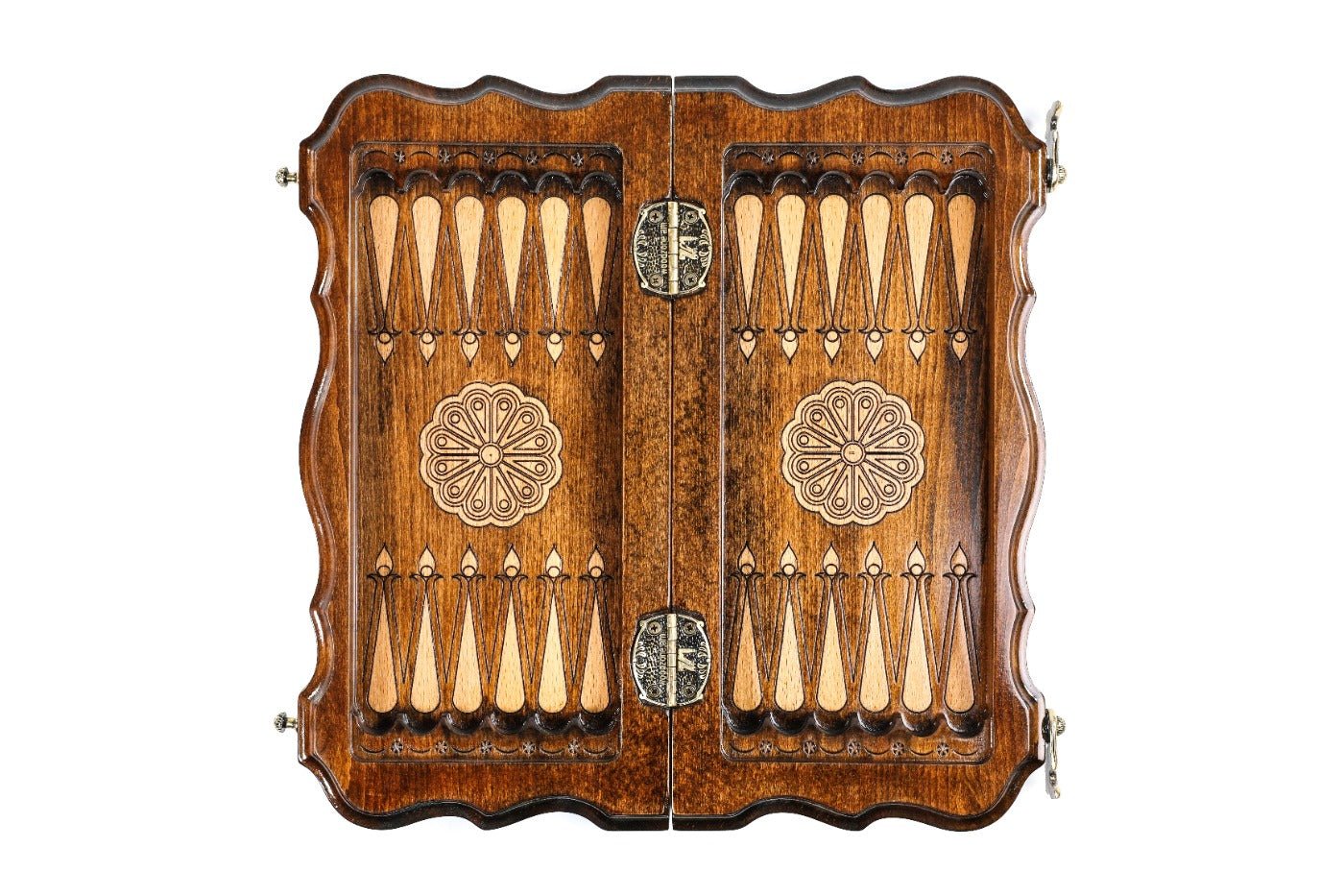 Armenian Ornamental Chess Set & Backgammon Board 11.8" | 30 cm - Unumperfectus