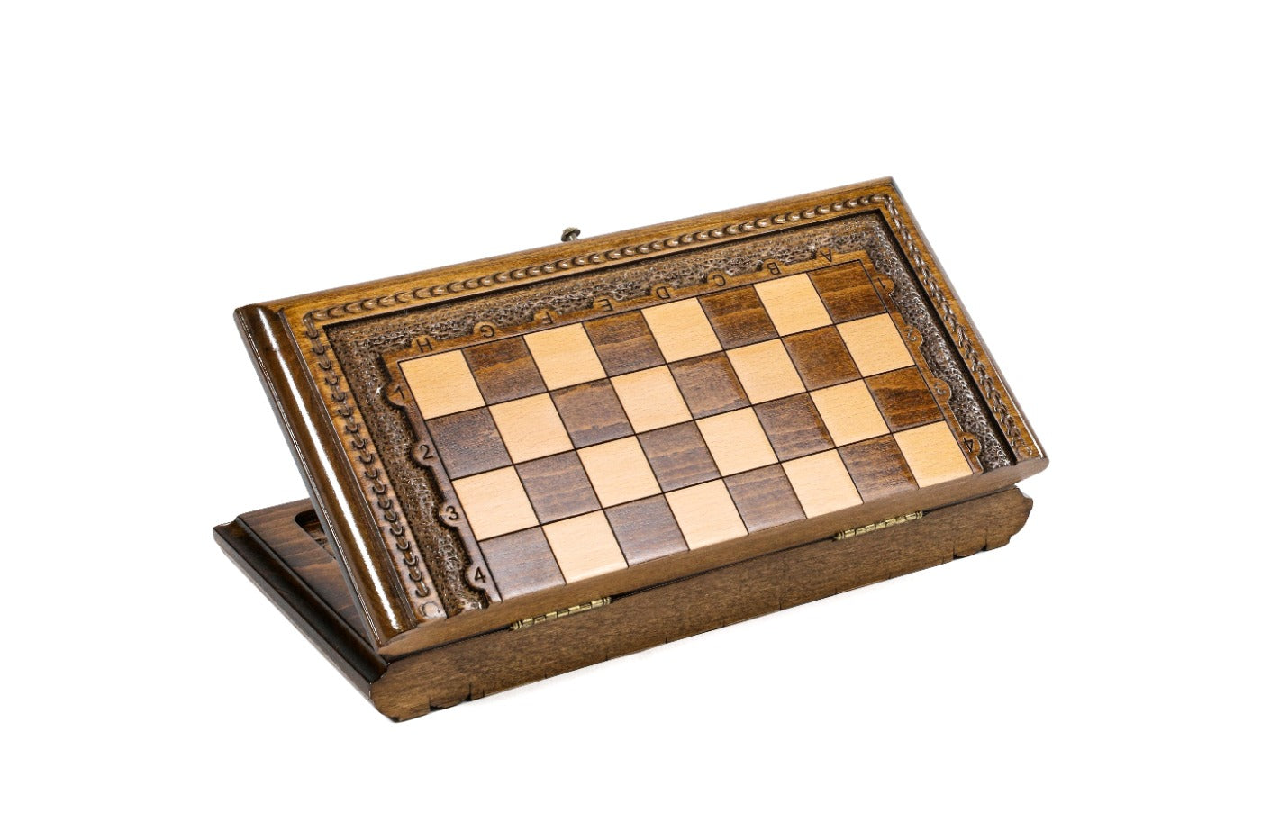 Classic Carved Chess Set – Wooden Chess Set 11.8" - Unumperfectus
